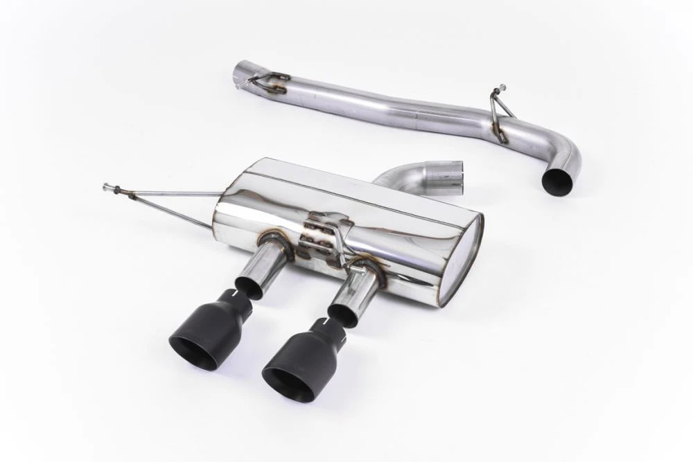 MILLTEK CAT-BACK VOLKSWAGEN GOLF 2009 2013 3-INCH RACE SYSTEM