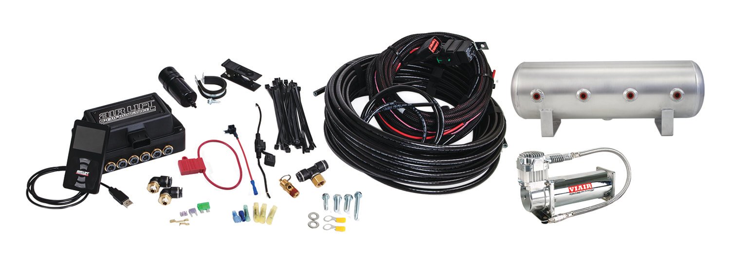 Air Lift 3P (1/4″ Air Line, 2.5 Gallon Tank, VIAIR 444C Compressor)
