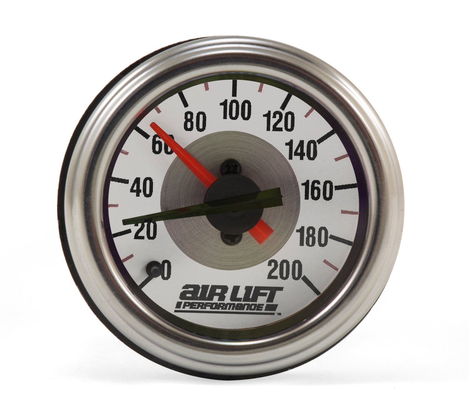 Air Lift Dual Needle Gauge - 200 PSI